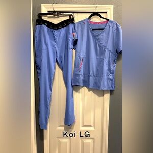 Ceil blue scrubs